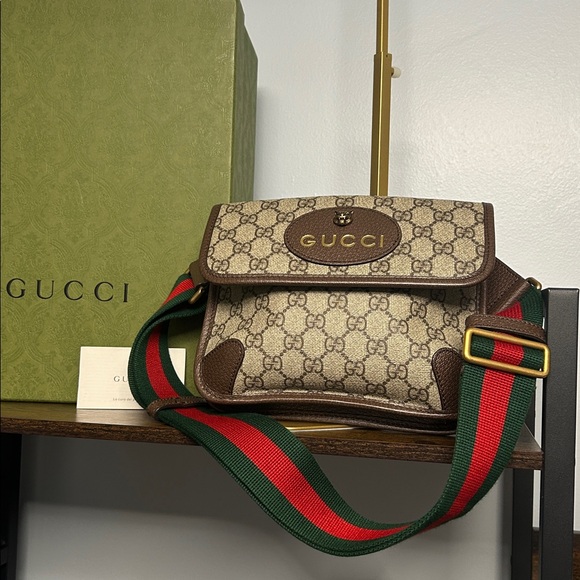 Gucci Neo Vintage messenger bag green and red crossbody bag - Picture 11 of 11